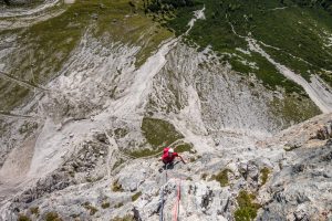 via primo spigolo dolomiti