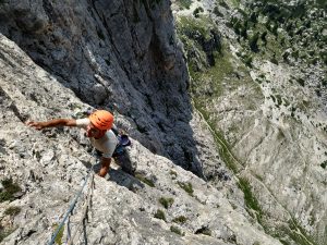 vie lunghe in Dolomiti