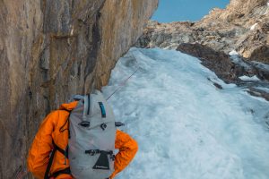 goulotte con guida alpina