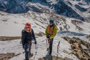 goulotte con guida alpina