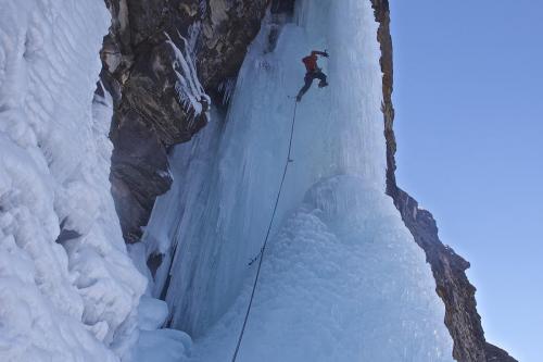 7ice climbing